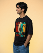 Ownfit Aesthetic Oversized Tee Black: Vintage Edition