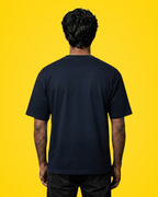 Ownfit Aesthetic Oversized Tee Navy Blue : Vintage Edition