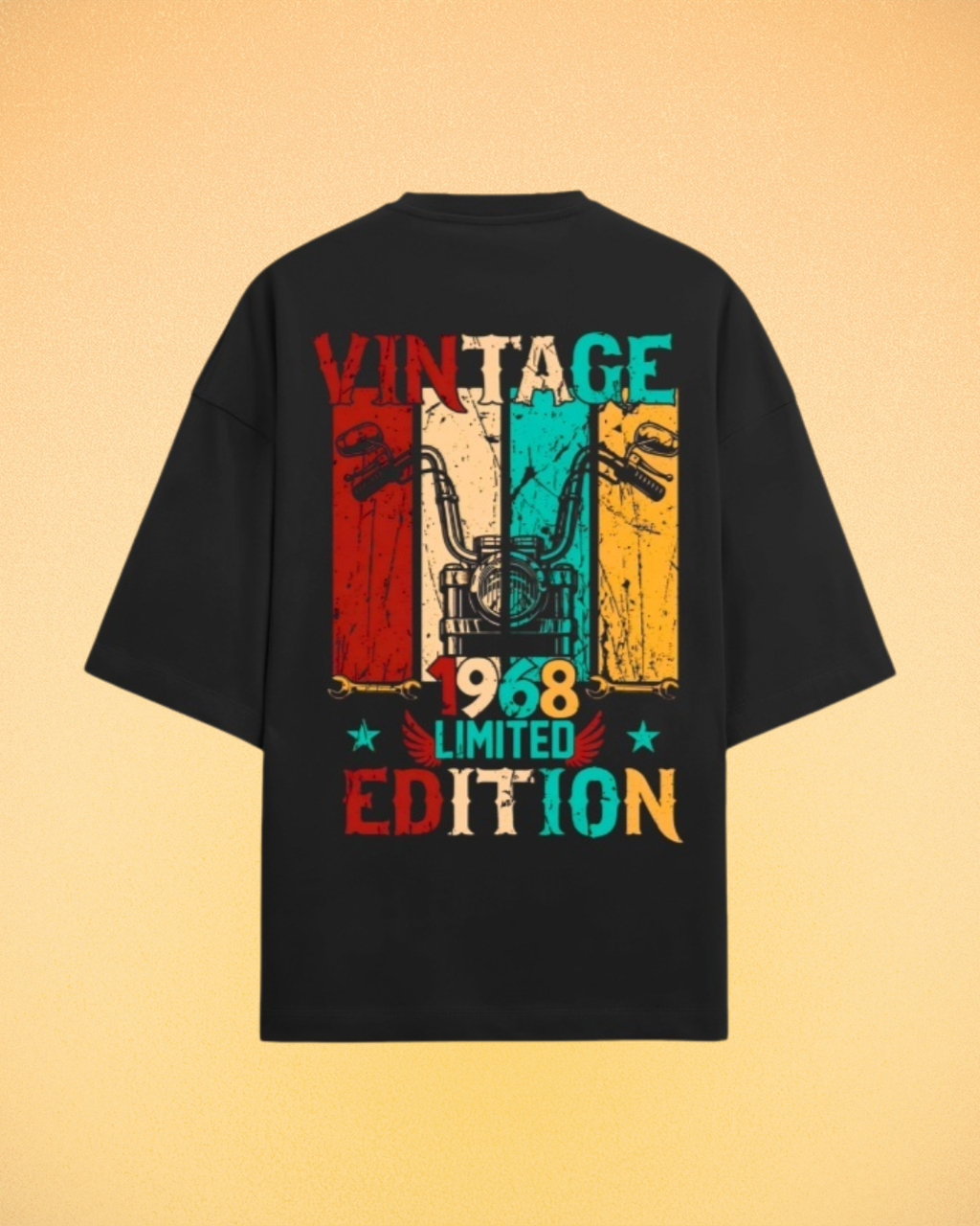 Ownfit Aesthetic Oversized Tee Black: Vintage Edition