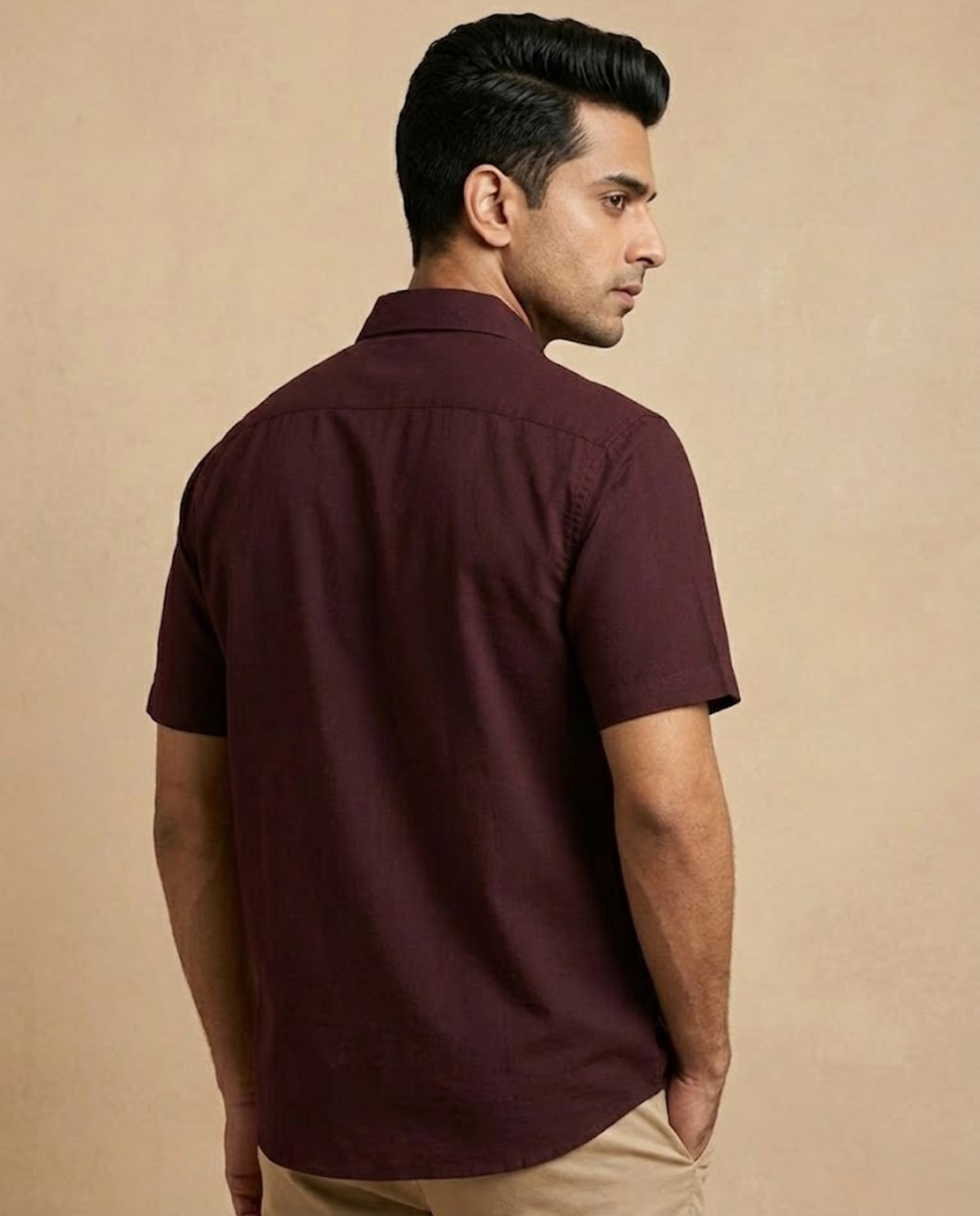 Ownfit Premium Maroon Oversized Shirt