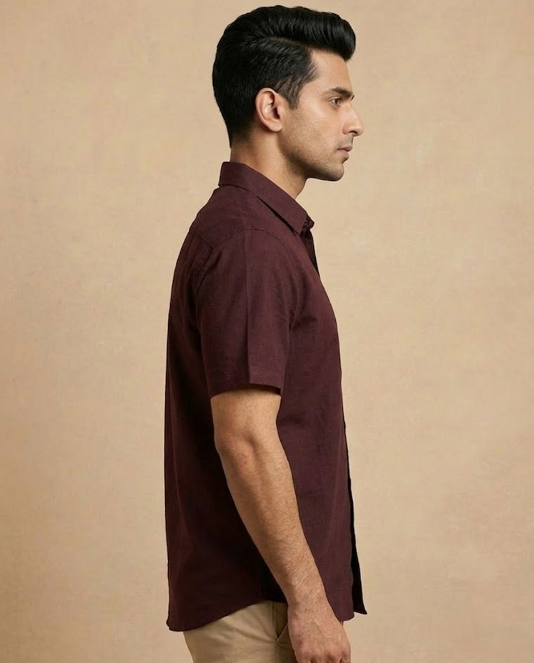 Ownfit Premium Maroon Oversized Shirt