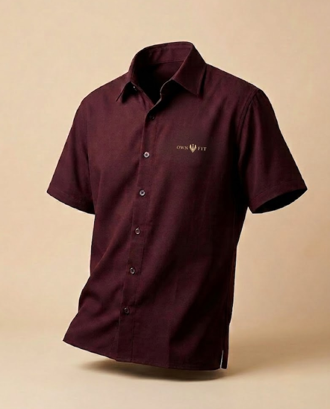 Ownfit Premium Maroon Oversized Shirt