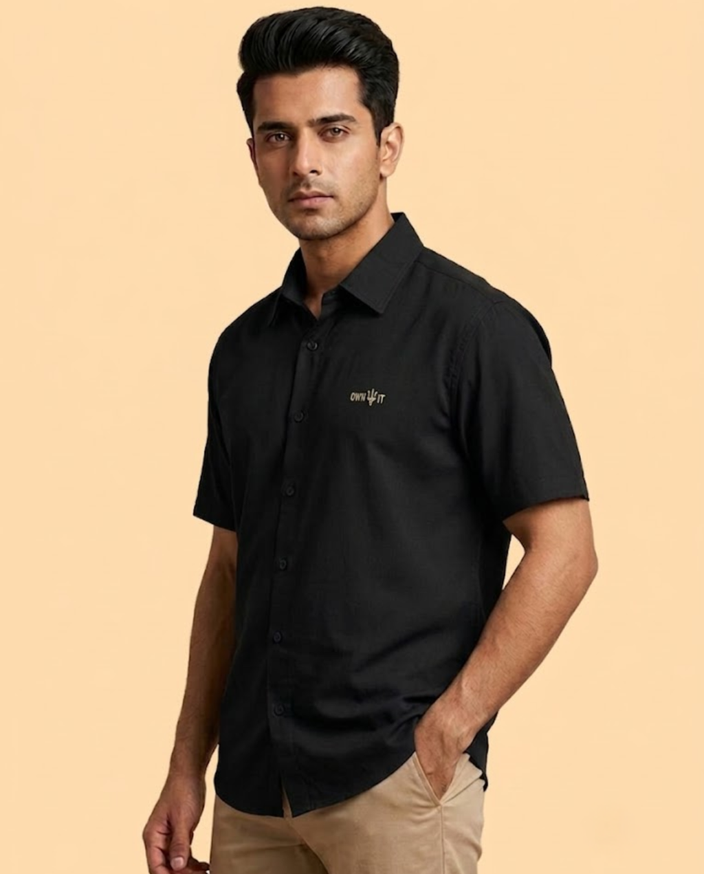 Ownfit Premium Black Oversized Shirt