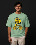 Ownfit Travel Oversized T-Shirt Jade : Time To Travel