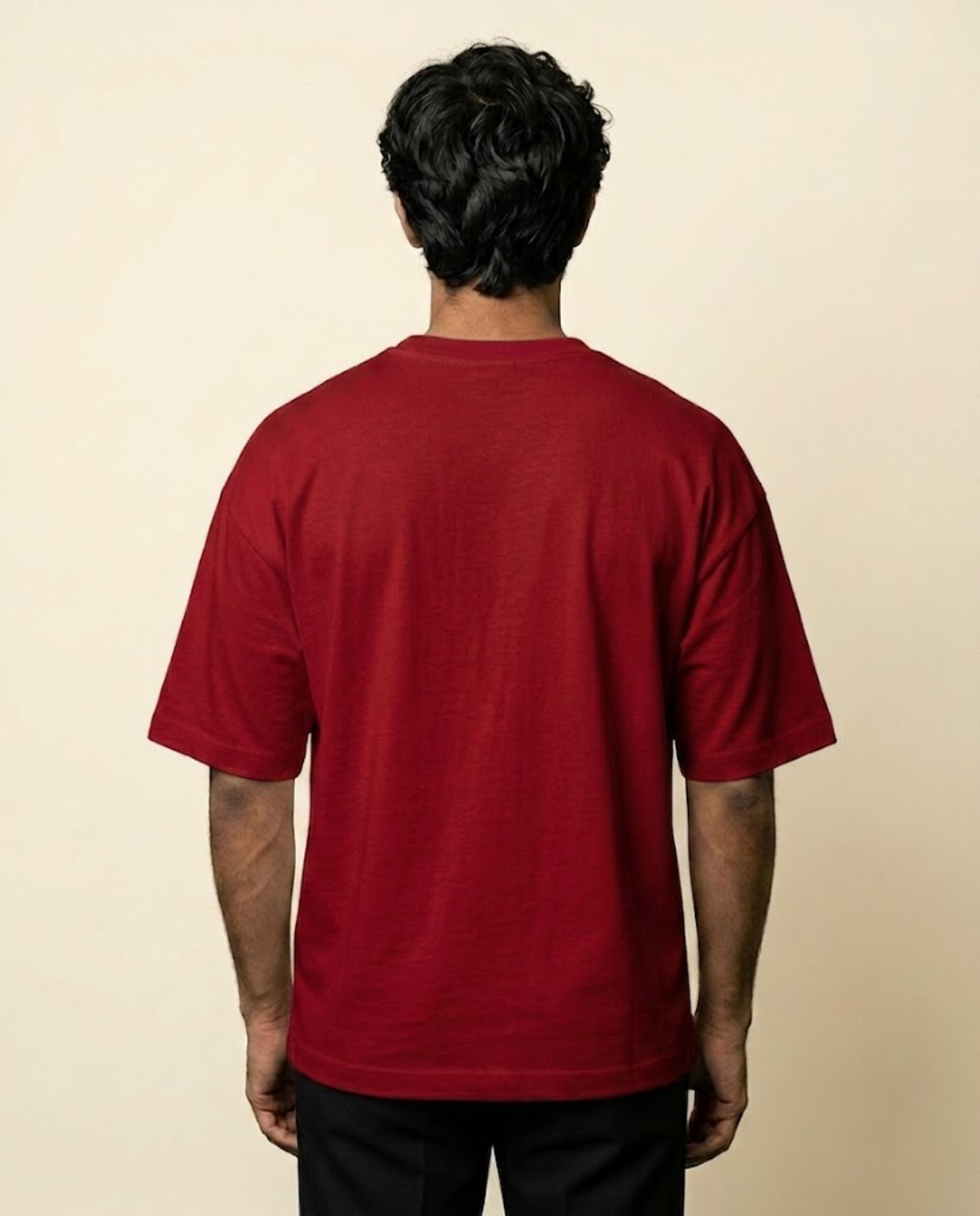 Ownfit Travel Oversized T-Shirt Red: Time To Travel